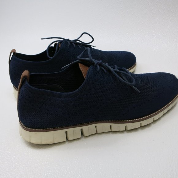 Cole Haan Men's 2.ZERØGRAND Wingtip Breathable Fabric Casual Oxford Shoes 12 M - Picture 4 of 8
